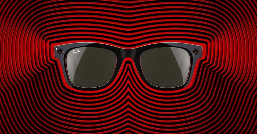 Eine grafische darstellung der Ray Ban Meta Glasses